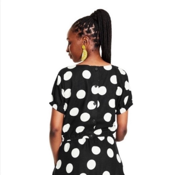 NWT Tabitha Brown X Target Polka Dot Top Various Sizes - Picture 4 of 5
